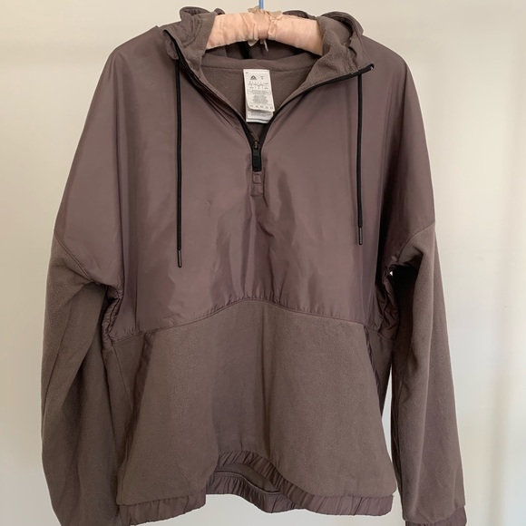 Reebok Jackets & Blazers - Reebok 1/4 Zip-front Hoodie Fleece